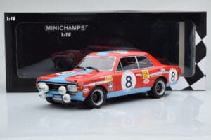 Opel Commodore A Steinmetz #8 Tuerlinx / T. Pilette 24 Hours of Spa 1972 Minichamps 1:18 155724608 Druckguss — Bild 6 von 6