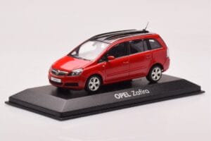 Opel Zafira B OPC Rot Minichamps 1:43 400045300 Druckguss — Bild 2 von 4