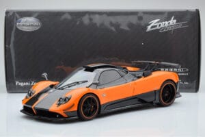 Pagani Zonda Cinque Orange St Tropez Almost Real 1:18 850603001 Druckguss — Bild 2 von 8