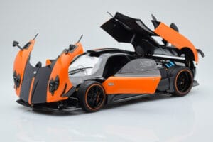 Pagani Zonda Cinque Orange St Tropez Almost Real 1:18 850603001 Druckguss — Bild 8 von 8