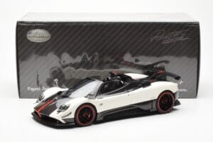 Pagani Zonda Cinque Roadster Weiß Benny Almost Real 1:18 850611001 Druckguss — Bild 8 von 8