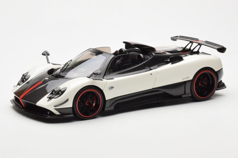 Pagani Zonda Cinque Roadster Weiß Benny Almost Real 1:18 850611001 Druckguss