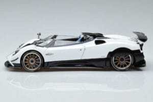 Pagani Zonda HP Barchetta Carbon Fiber Weiß LCD 1:18 LCD18009-WH Druckguss — Bild 5 von 9