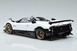 Pagani Zonda HP Barchetta Carbon Fiber Weiß LCD 1:18 LCD18009-WH Druckguss — Bild 8 von 9