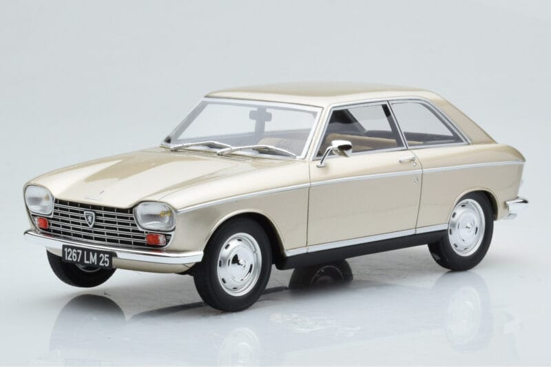 Peugeot 204 Coupe Beige Otto 1:18 OT1024 Resin