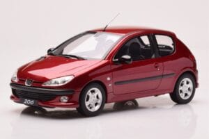 Peugeot 206 S16 Rot Otto 1:18 OT1039 Resin