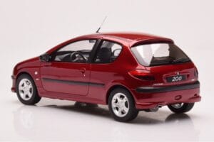Peugeot 206 S16 Rot Otto 1:18 OT1039 Resin — Bild 5 von 6