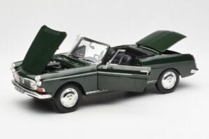 Peugeot 404 Cabriolet Antique Green Limitierte Auflage Norev 1:18 184829 Druckguss — Bild 2 von 8