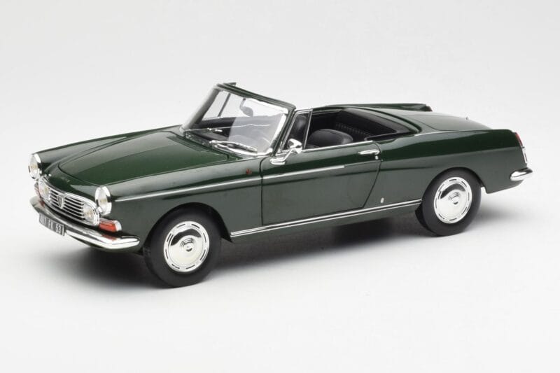 Peugeot 404 Cabriolet Antique Green Limitierte Auflage Norev 1:18 184829 Druckguss