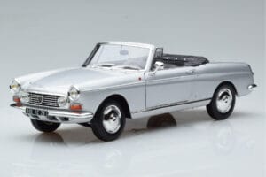 Peugeot 404 Cabriolet Silber Norev 1:18 184835 Druckguss