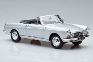 Peugeot 404 Cabriolet Silber Norev 1:18 184835 Druckguss — Bild 6 von 8