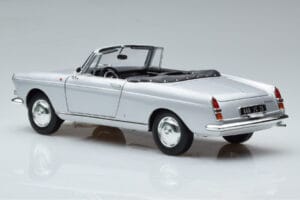 Peugeot 404 Cabriolet Silber Norev 1:18 184835 Druckguss — Bild 7 von 8