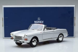 Peugeot 404 Cabriolet Silber Norev 1:18 184835 Druckguss — Bild 8 von 8