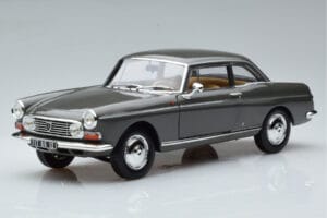 Peugeot 404 Coupe Graphite Grau Norev 1:18 184834 Druckguss