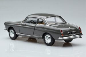 Peugeot 404 Coupe Graphite Grau Norev 1:18 184834 Druckguss — Bild 6 von 7