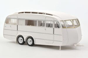 Peugeot 404 Mit Wohnwagen Henon Norev 1:18 184837 Druckguss — Bild 4 von 7