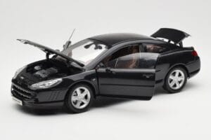 Peugeot 407 Coupé Schwarz Norev 1:18 184752 Druckguss — Bild 2 von 8