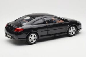 Peugeot 407 Coupé Schwarz Norev 1:18 184752 Druckguss — Bild 3 von 8