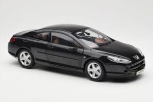 Peugeot 407 Coupé Schwarz Norev 1:18 184752 Druckguss — Bild 6 von 8