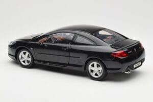 Peugeot 407 Coupé Schwarz Norev 1:18 184752 Druckguss — Bild 7 von 8