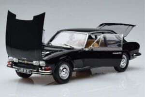 Peugeot 504 Coupe Schwarz Norev 1:18 184816 Druckguss — Bild 2 von 7