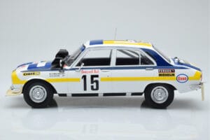 Peugeot 504 Ti #15 B. Consten Rally Morocco 1975 IXO 1:18 18RMC044C Druckguss — Bild 3 von 6