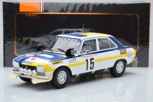 Peugeot 504 Ti #15 B. Consten Rally Morocco 1975 IXO 1:18 18RMC044C Druckguss — Bild 6 von 6