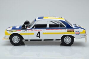 Peugeot 504 Ti #4 T. Makinen / H. Liddon Rally Morocco 1975 IXO 1:18 18RMC044B Druckguss — Bild 3 von 6