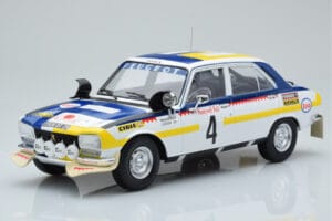 Peugeot 504 Ti #4 T. Makinen / H. Liddon Rally Morocco 1975 IXO 1:18 18RMC044B Druckguss