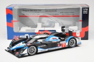 Peugeot 908 HDI FAP LMP1 #7 N. Minassian / P. Lamy / C. Klien 6th Place 24 Hours of Le Mans 2009 Minichamps 1:18 150091207 Dr — Bild 6 von 6