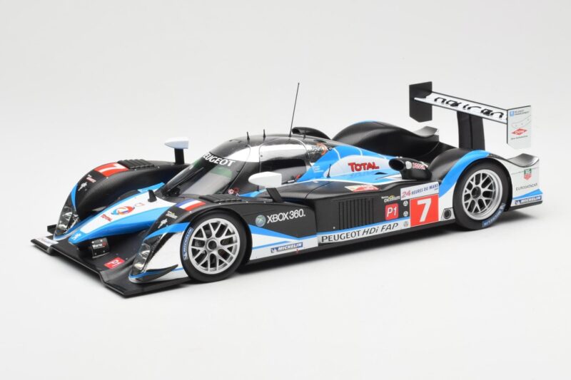 Peugeot 908 HDI FAP LMP1 #7 N. Minassian / P. Lamy / C. Klien 6th Place 24 Hours of Le Mans 2009 Minichamps 1:18 150091207 Dr