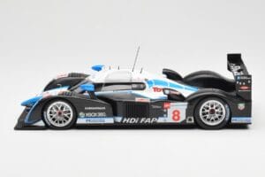 Peugeot 908 HDI FAP LMP1 #8 M. Lamy / S. Sarrazin / A. Wurz 5th Place 24 Hours of Le Mans 2008 Minichamps 1:18 150081208 Druc — Bild 3 von 6
