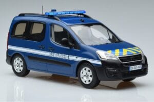 Peugeot Partner Gendarmerie Norev 1:18 184895 Druckguss — Bild 4 von 6