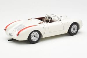 Porsche 550 Spyder 70 Jahre Edition Weiß Schuco 1:18 450033300 Druckguss — Bild 3 von 8