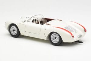 Porsche 550 Spyder 70 Jahre Edition Weiß Schuco 1:18 450033300 Druckguss — Bild 7 von 8