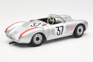 Porsche 550 RS Spyder #37 H. Polensky / R. von Frankenberg 24 Hours of Le Mans 1955 Schuco 1:18 450033400 Druckguss — Bild 3 von 8