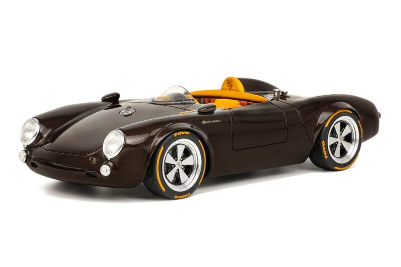 Porsche 550 Spyder Custom By S-Klub Braun GT Spirit 1:18 GT416 Resin