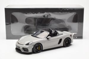 Porsche 718 Spyder Crayon Grau GT Spirit 1:18 GT436 Resin — Bild 6 von 6