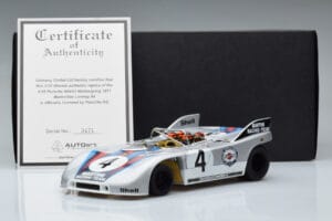 Porsche 908/03 #4 V. Elford / G. Larrousse 1000km Nurburgring 1971 AUTOart 1:18 87181 Druckguss — Bild 8 von 8