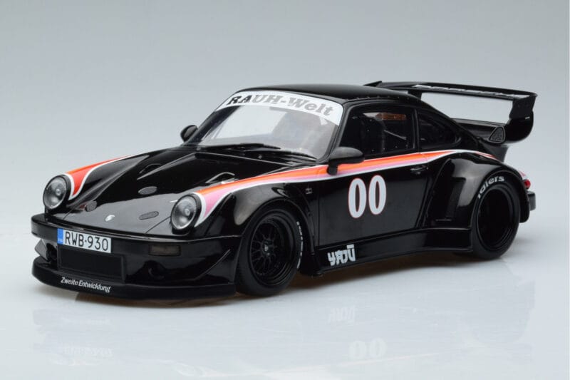 Porsche 911 930 RWB Yaju Schwarz GT Spirit 1:18 GT413 Resin