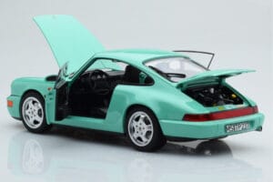 Porsche 911 964 Carrera 2 Mint Grün Norev 1:18 187327 Druckguss — Bild 3 von 8