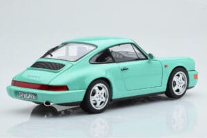 Porsche 911 964 Carrera 2 Mint Grün Norev 1:18 187327 Druckguss — Bild 4 von 8