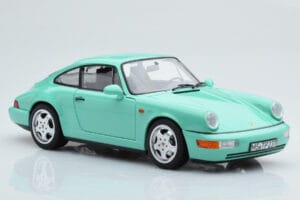 Porsche 911 964 Carrera 2 Mint Grün Norev 1:18 187327 Druckguss — Bild 6 von 8