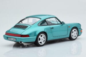 Porsche 911 964 Carrera 2 Wimbledon Grün Norev 1:18 187329 Druckguss — Bild 4 von 8
