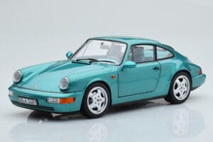 Porsche 911 964 Carrera 2 Wimbledon Grün Norev 1:18 187329 Druckguss