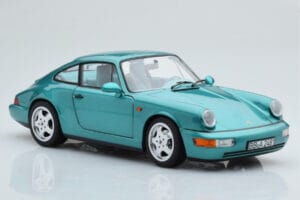 Porsche 911 964 Carrera 2 Wimbledon Grün Norev 1:18 187329 Druckguss — Bild 6 von 8