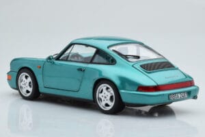 Porsche 911 964 Carrera 2 Wimbledon Grün Norev 1:18 187329 Druckguss — Bild 7 von 8