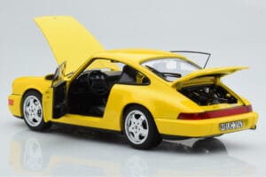 Porsche 911 964 Carrera 2 Gelb Norev 1:18 187328 Druckguss — Bild 3 von 8