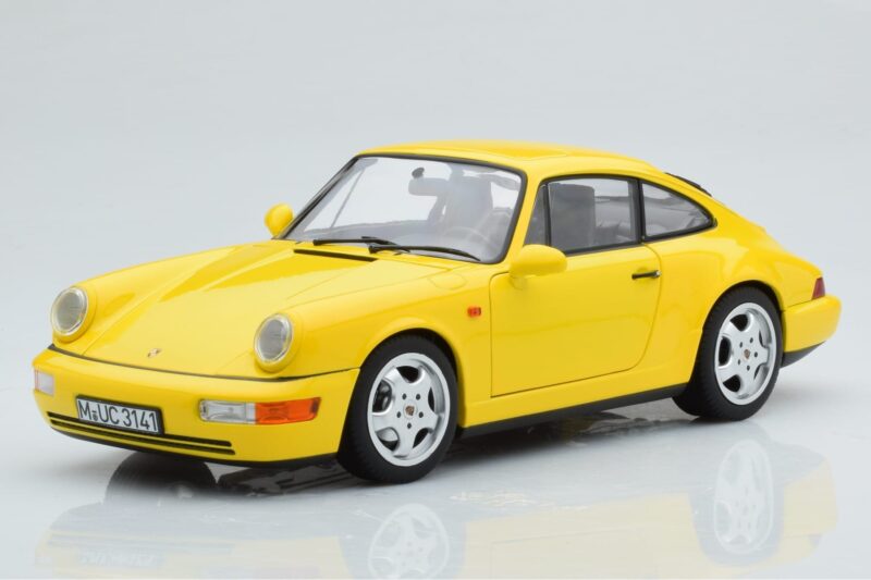 Porsche 911 964 Carrera 2 Gelb Norev 1:18 187328 Druckguss