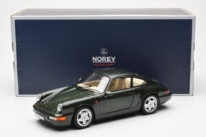 Porsche 911 964 Carrera 4 Grün Metallic Asia Exclusive Norev 1:18 187326 Druckguss — Bild 8 von 8